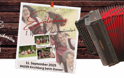 Einladung zum Musikanten-Stammtisch in Kirchberg im Wald